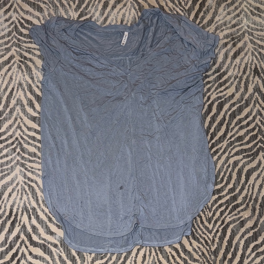 Z Supply Slate Blue Short Sleeve Tee